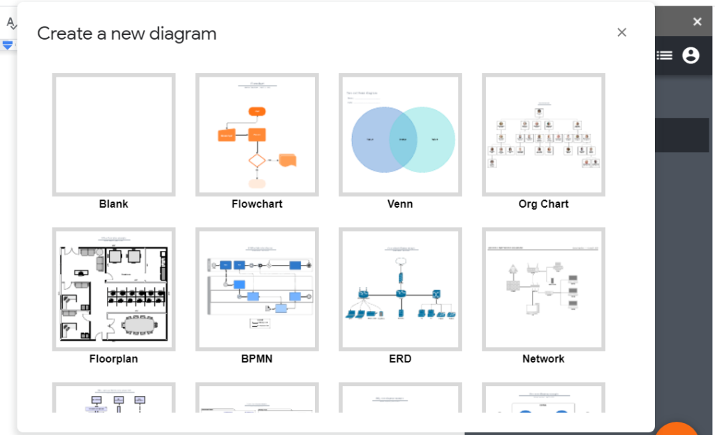 LucidChart diagram Google-Docs add on