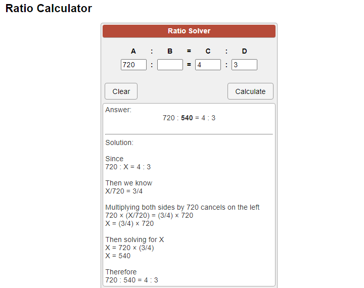 Radio calculator