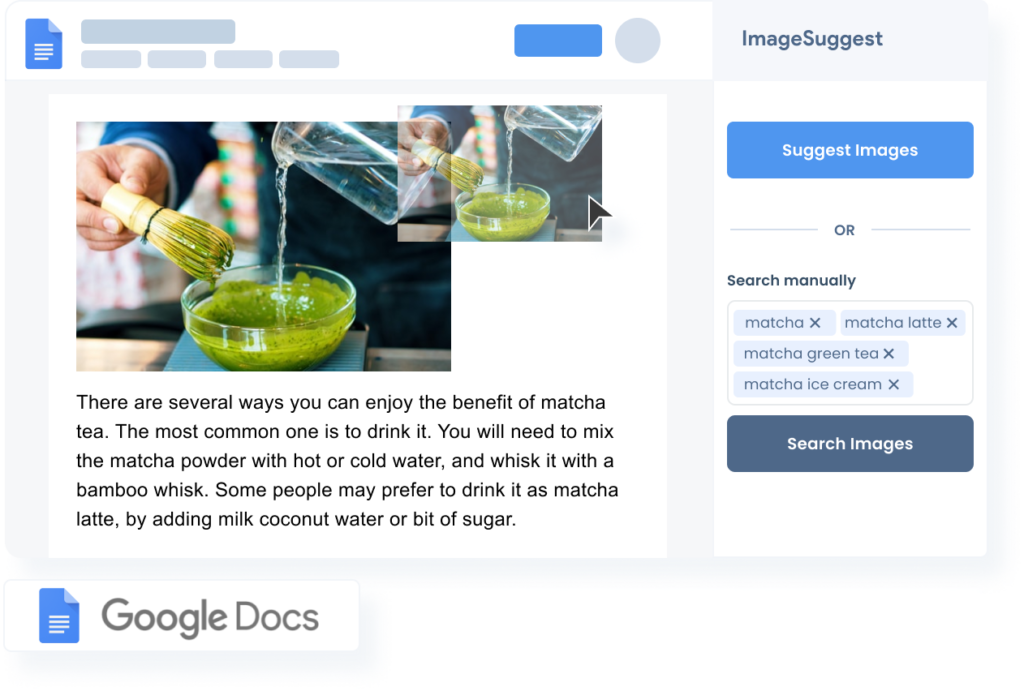 ImageSuggest Google Add-on