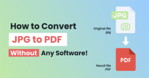 Convert JPG to PDF Without Any Software
